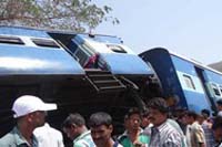Maharashtra Train Accident Photos